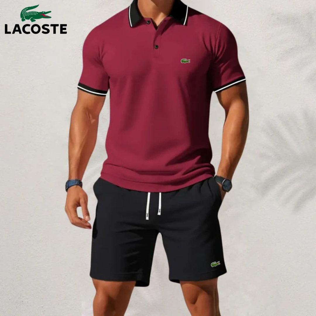 Set aus Poloshirt und Shorts